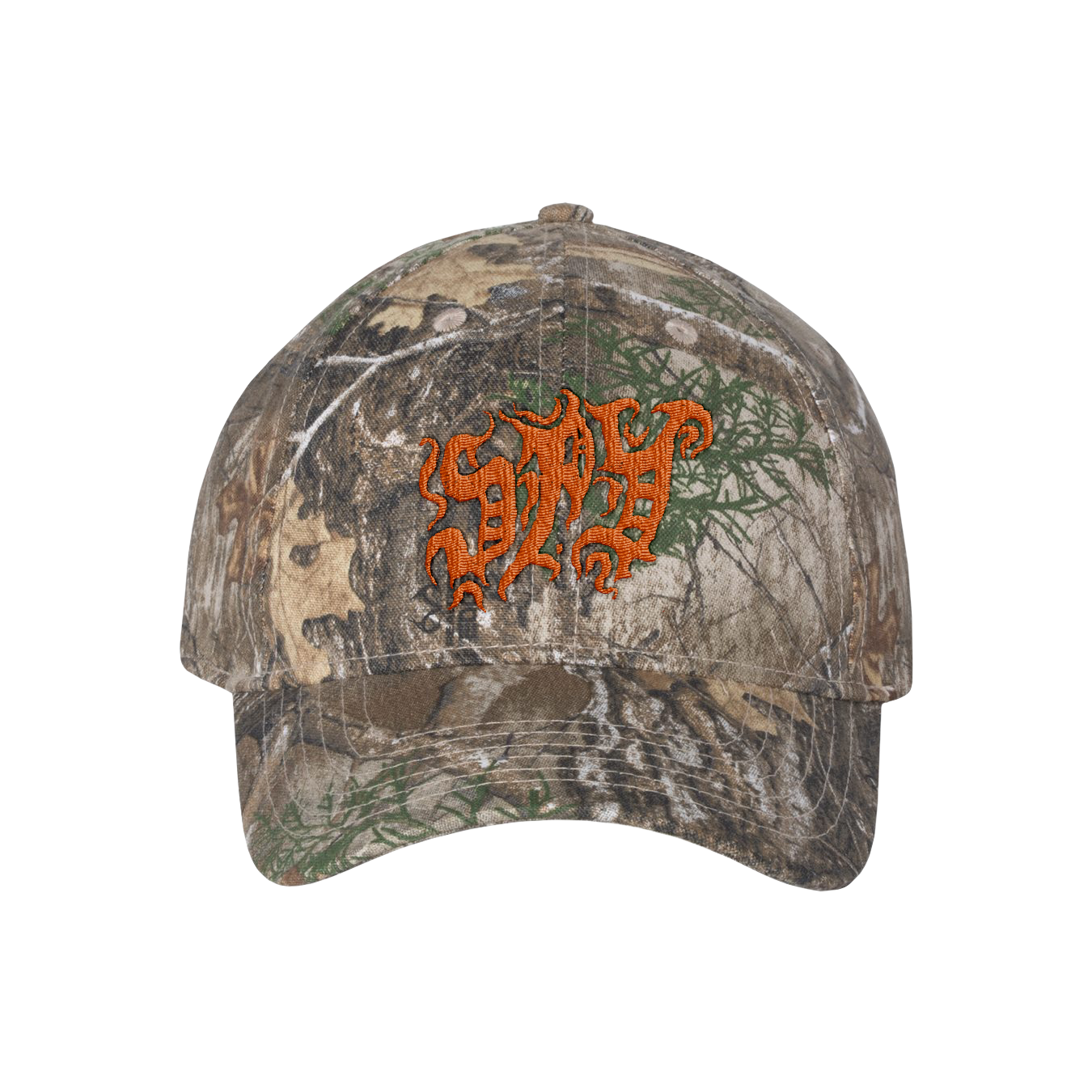 Embroidered Camo Hat