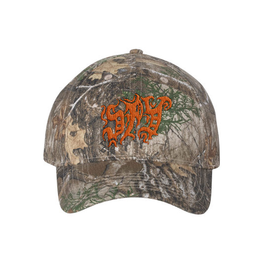 Embroidered Camo Hat