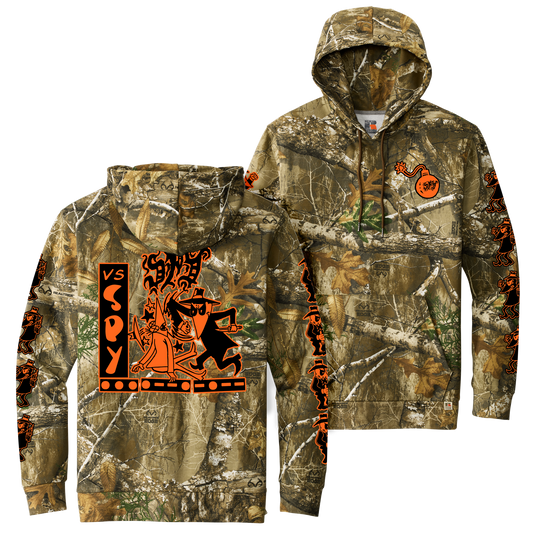 Spy Vs Spy Hoodie - Real Tree